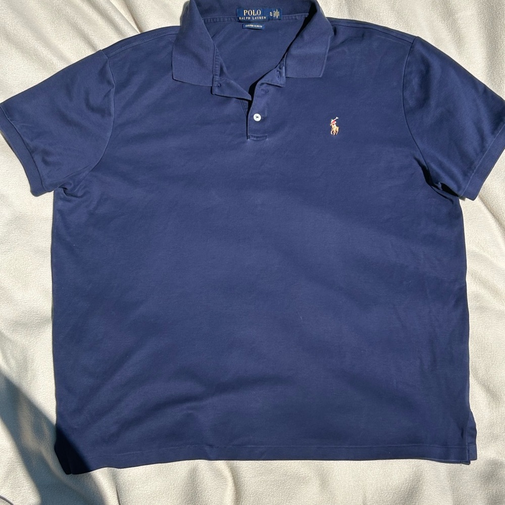 Polo by Ralph Lauren Blue Classic Polo Shirt